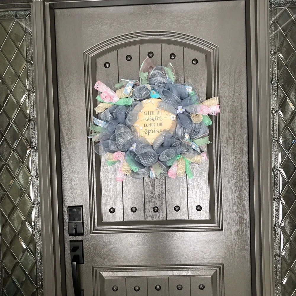 Spring Wreath - Picture 2 of 3